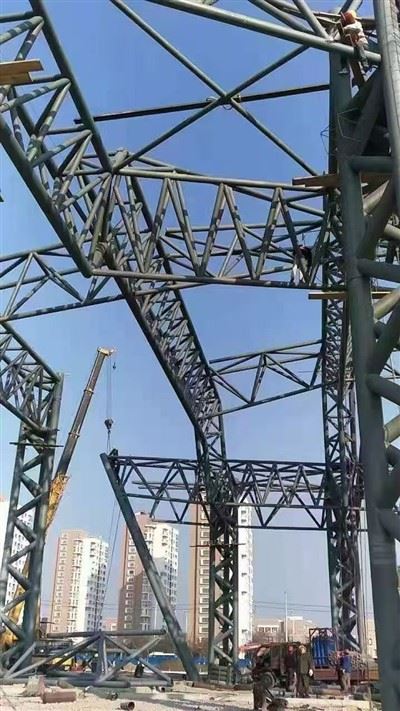 Techo de estadio de estructura de acero prefabricado